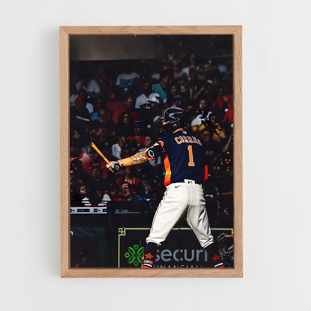 Poster Swing de Carlos – affiche Baseball (vue 4)
